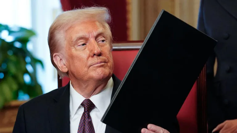 O presidente dos Estados Unidos Donald Trump