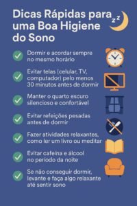 Dicas para Melhorar o Sono compressed