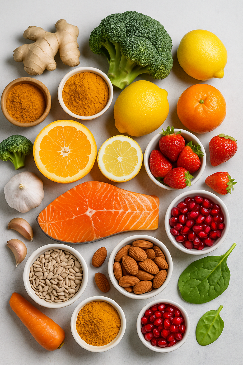 14 Alimentos que Aumentam a Imunidade e Como Incluir na Dieta