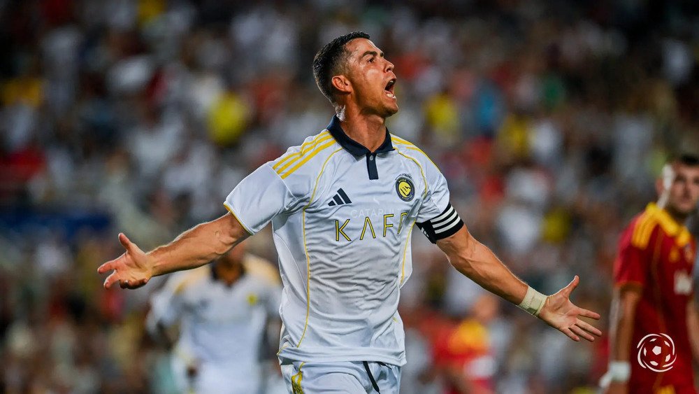 Cristiano Ronaldo Brilha com 3 gols e Al Nassr Goleia o Rio Ave em Amistoso de Pré-Temporada no Estádio do Algarve 1 Cristiano Ronaldo Brilha com 3 gols e Al Nassr Goleia o Rio Ave em Amistoso de Pré-Temporada no Estádio do Algarve