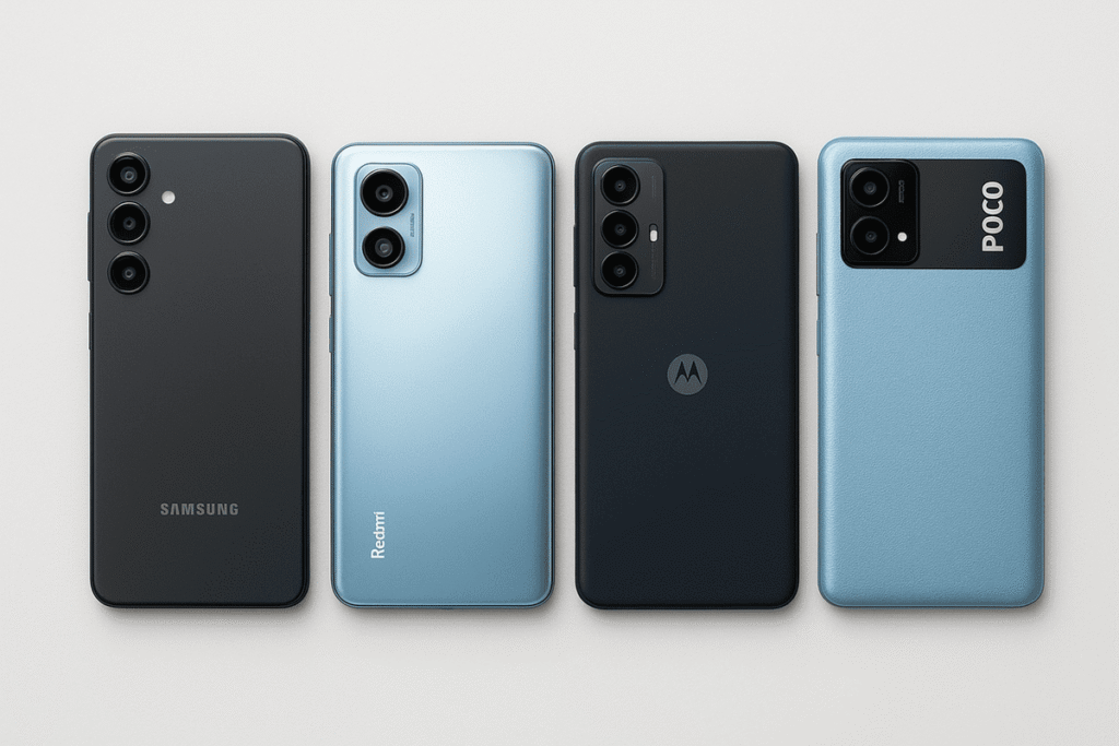 Melhores Smartphones Entre R$1.000 e R$2000 com Câmera, Bateria e Desempenho em 2025