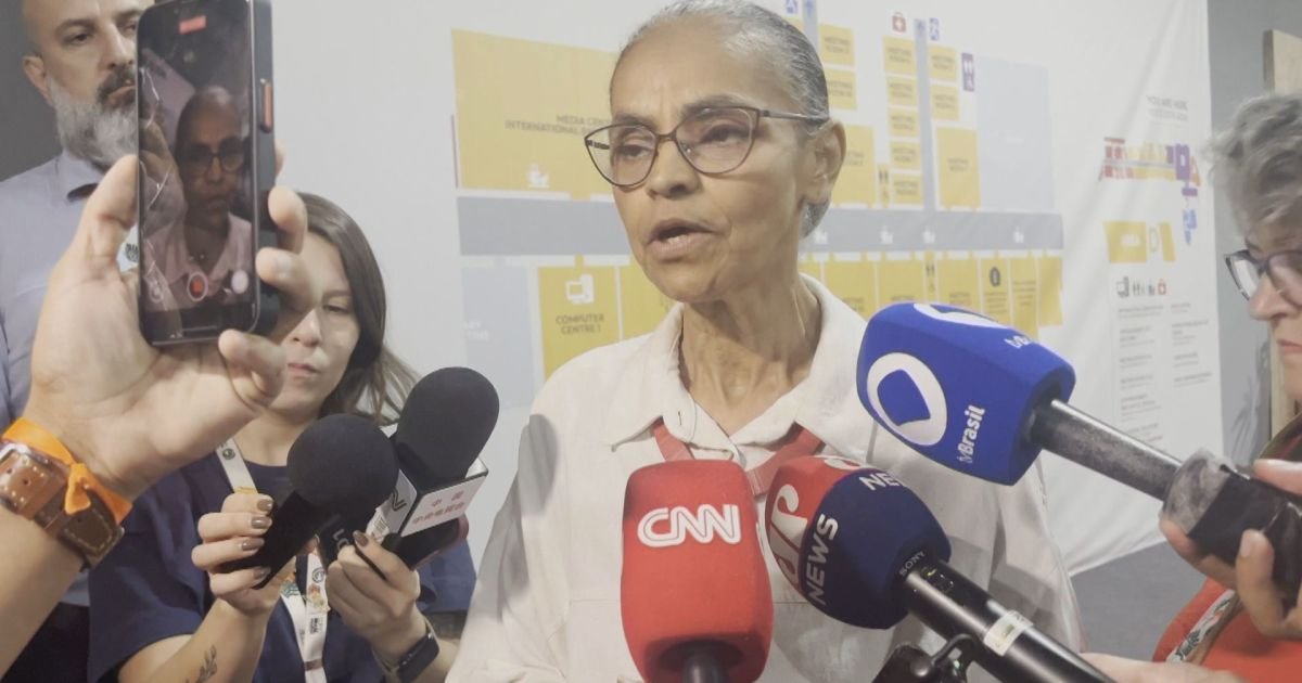 Marina Silva em meio à COP30, em Belém, 22 de novembro de 2025  • CNN Brasil