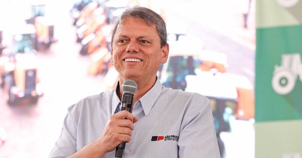 Governador de São Paulo, Tarcísio de Freitas  • João Valério/Governo de São Paulo