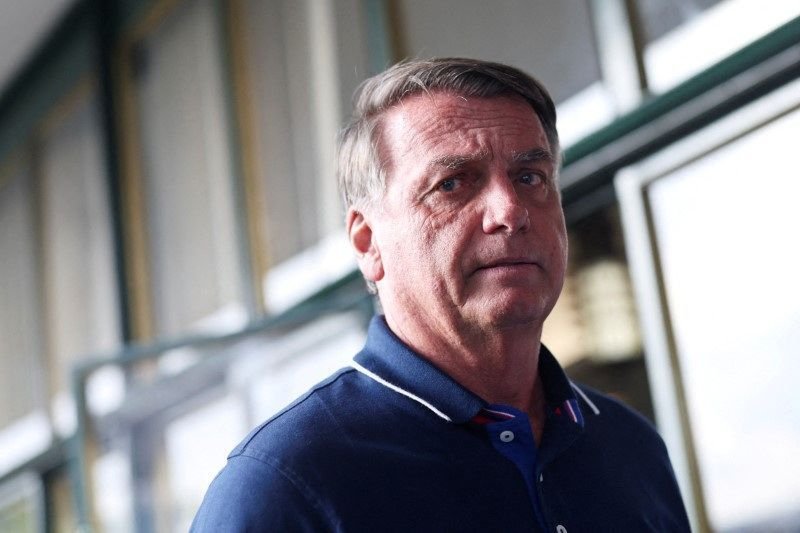 Ex-presidente Jair Bolsonaro no aeroporto de Congonhas, em São Paulo  • 24/03/2025REUTERS/Ama...