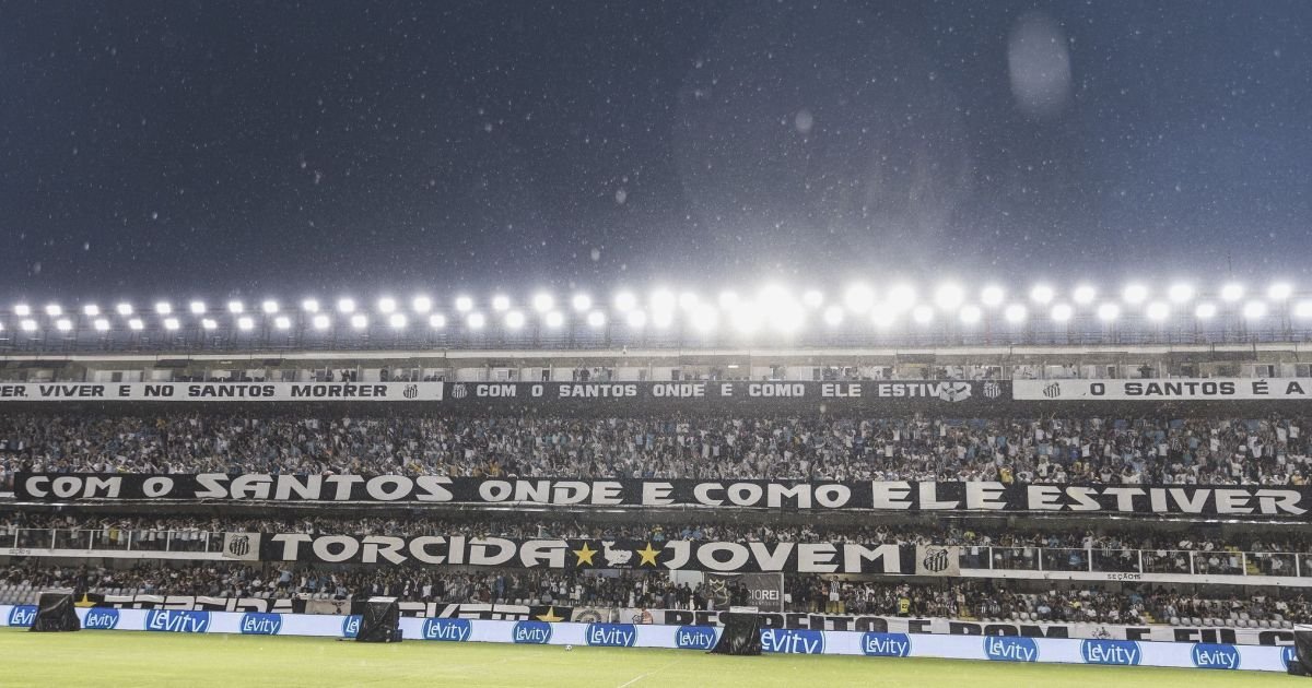 Vila Belmiro, casa do Santos, recebe jogo com o Mirassol nesta quarta (19)  • Bruno Vaz / Sant...