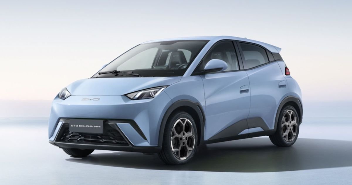 Dolphin Mini foi o carro elétrico mais vendido de 2024  • Divulgação