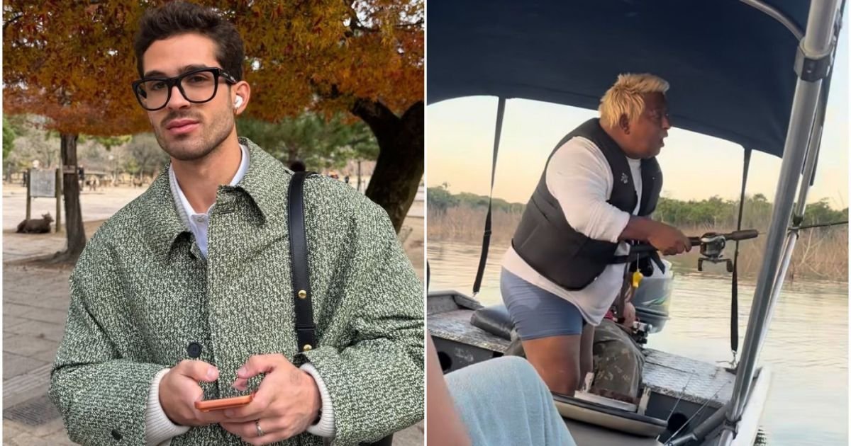 João Guilherme faz piada com aparência de Leonardo, e web reage  • Instagram / João Guilher...