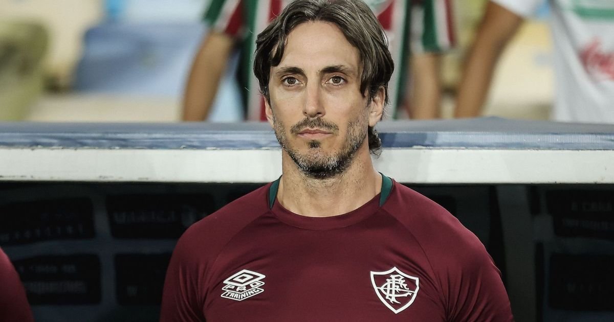 Luis Zubeldia, técnico do Fluminense  • Lucas Merçon/Fluminense FC