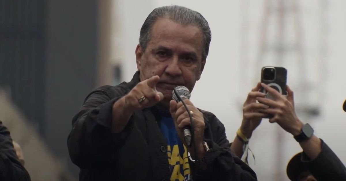 Silas Malafaia, pastor e líder da Assembleia de Deus Vitória em Cristo, em manifestação de di...