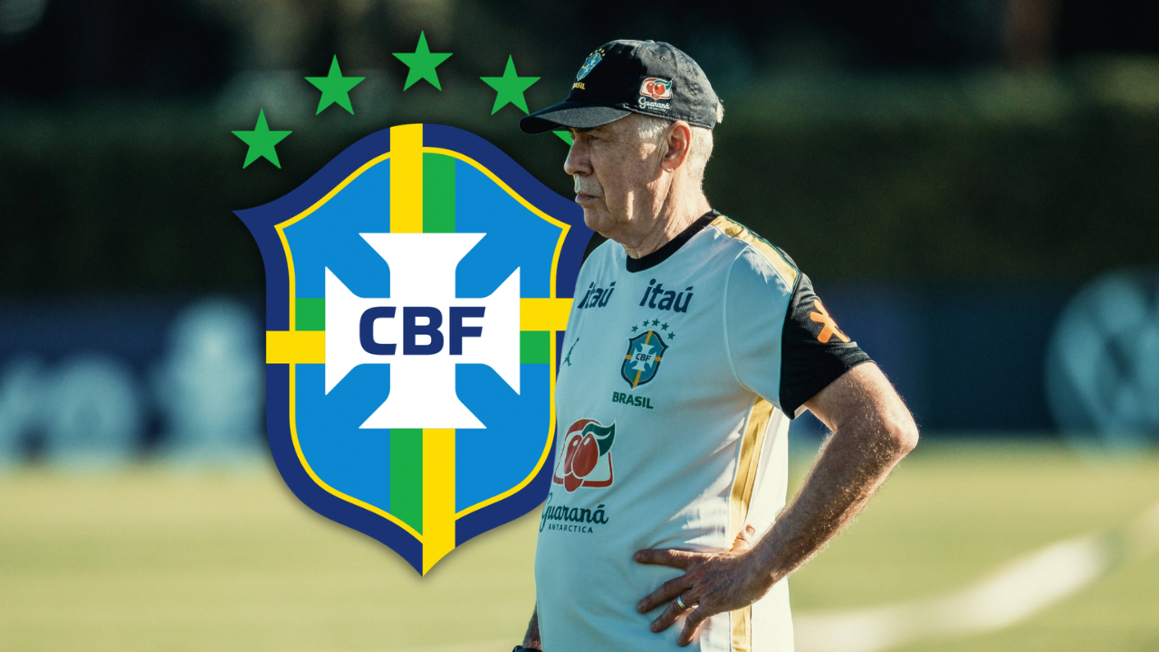 Ancelotti, em preparação da seleção brasileira para amistosos contra França e Croácia (Foto...