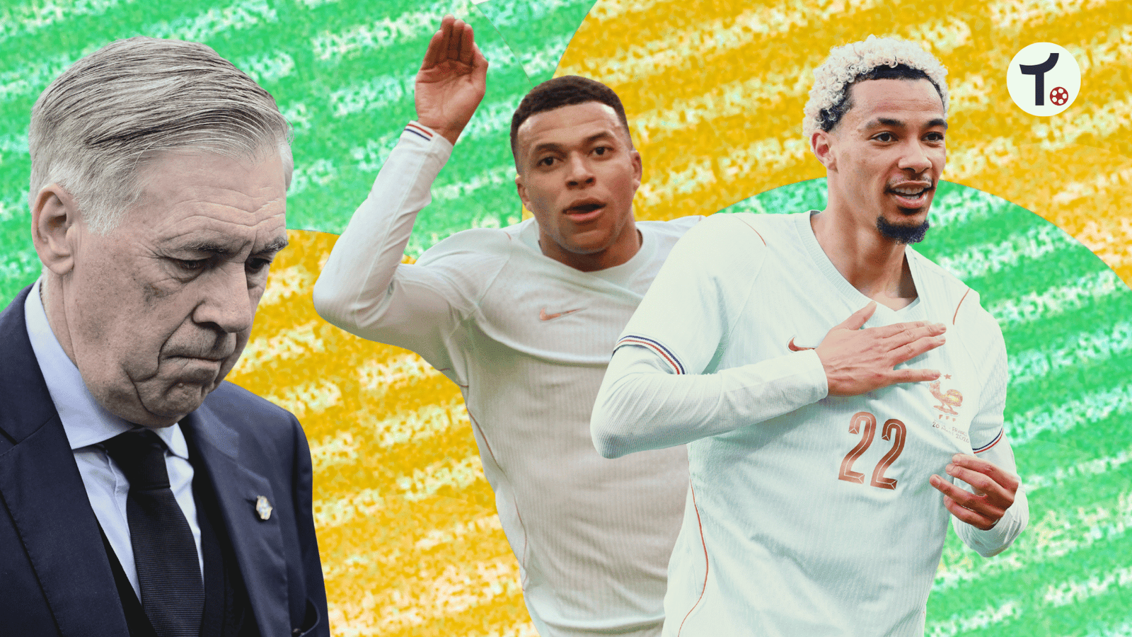 Ancelotti viu seu esquema dar vantagens aos franceses (Fotos: Icon Sport, Niyi Fote/TheNEWS2 via ...