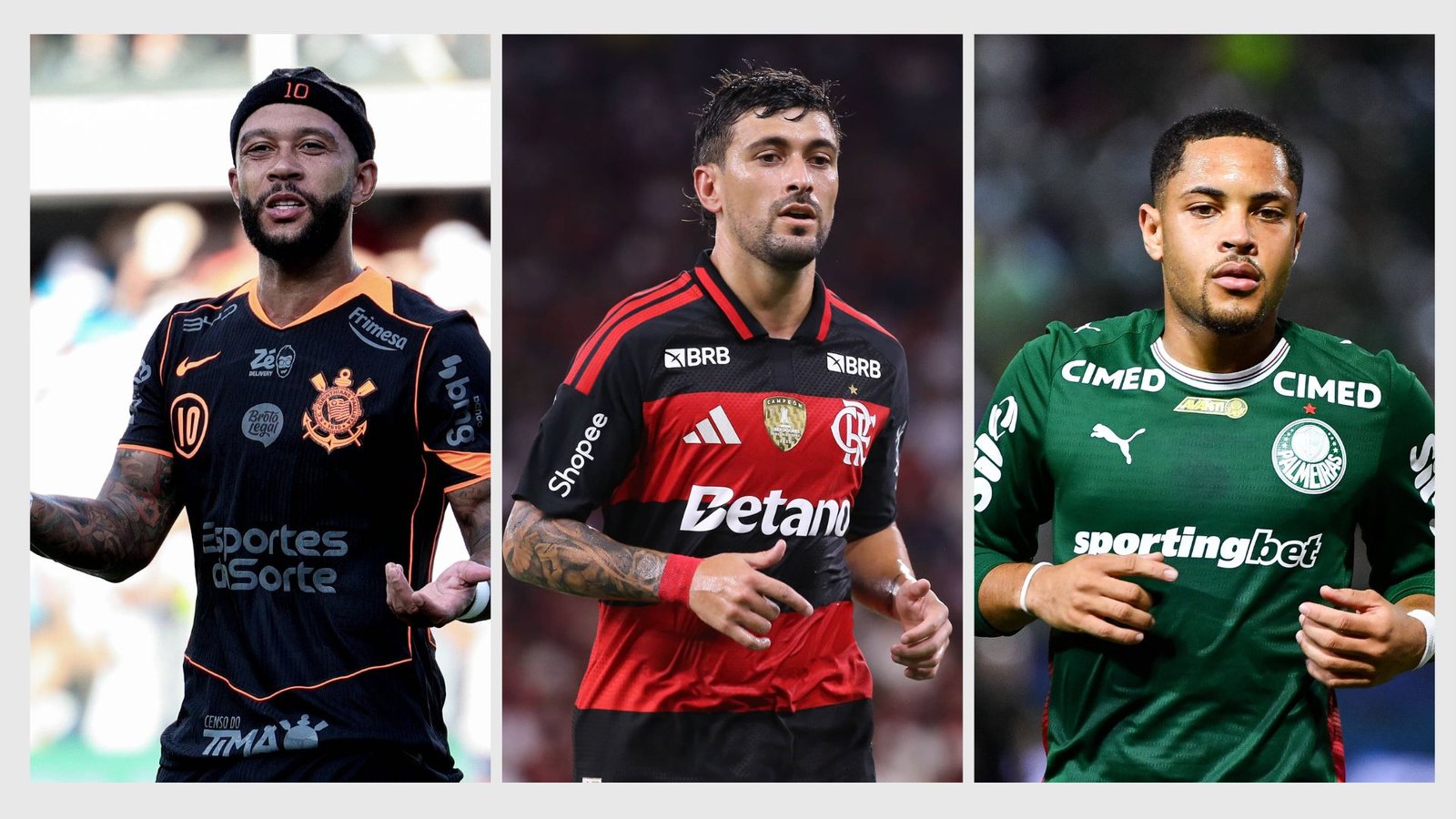 Sorteio da Libertadores definiu grupos de brasileiros (Fotos 1 e 2: IMAGO / Sports Press Photo, F...