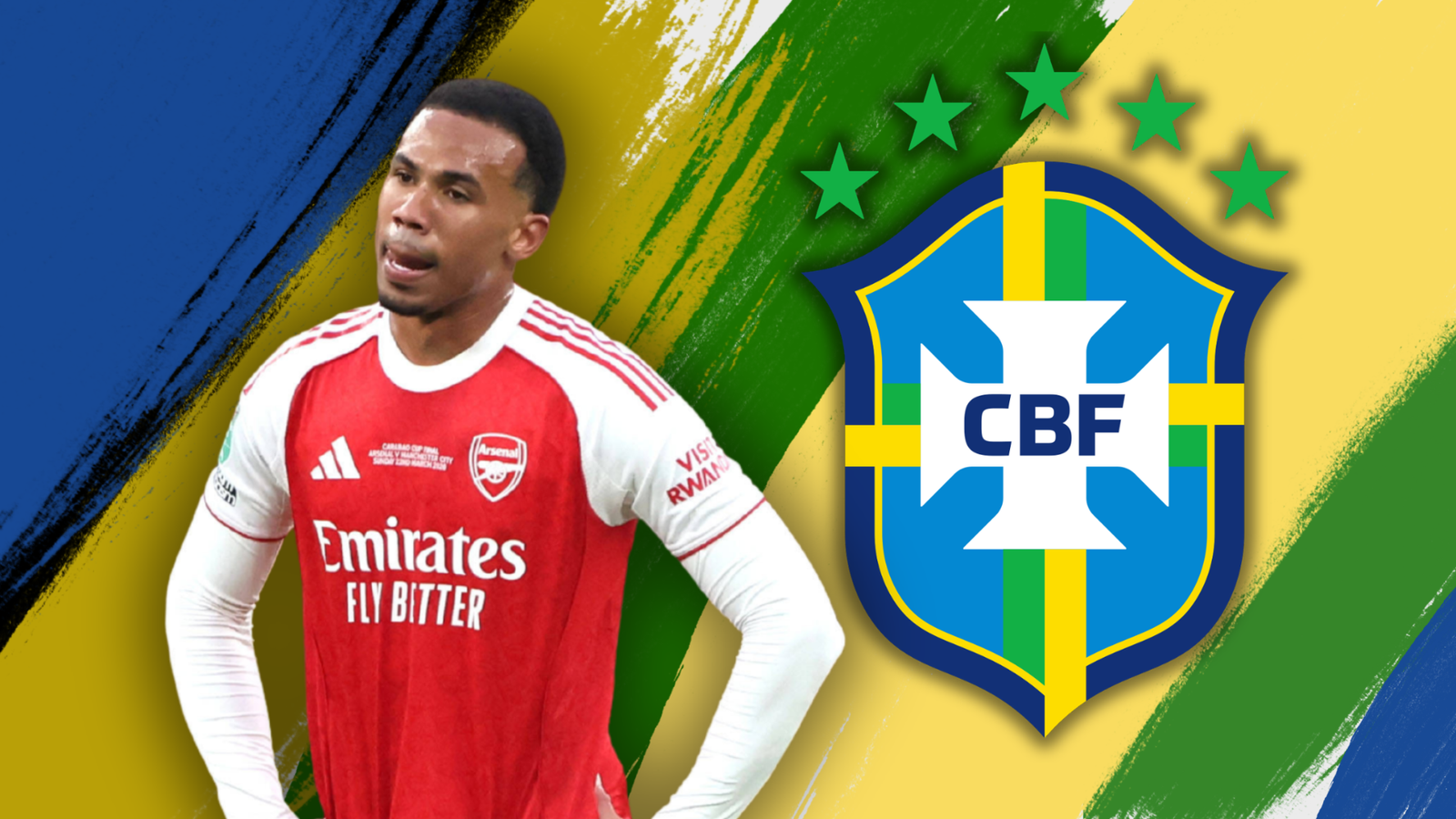 Gabriel Magalhães acusou dores no joelho e foi cortado da seleção brasileira (Foto: Paul Marri...