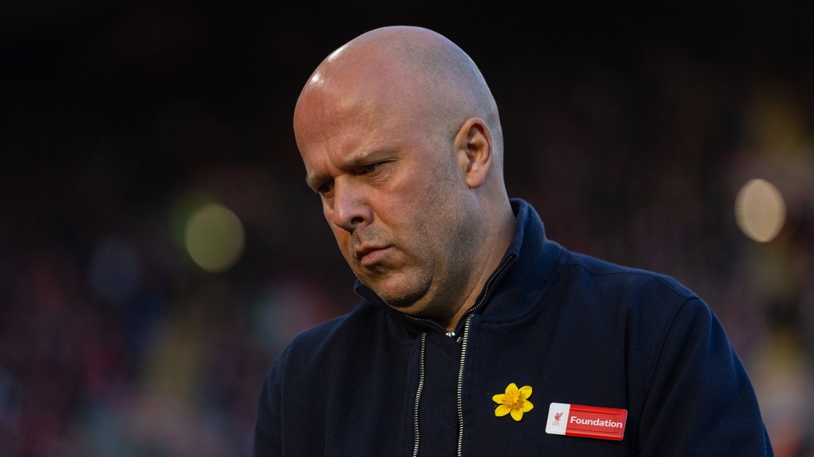 Arne Slot durante o empate entre Liverpool e Manchester City (Foto: IMAGO / Propaganda Photo)