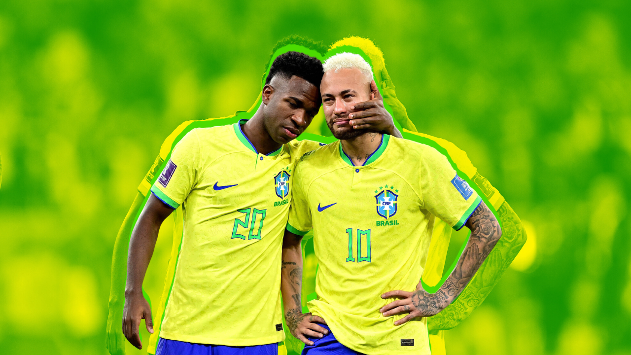 Vinicius Júnior ainda não supriu a ausência de Neymar na Seleção (Foto: IMAGO / Ulmer/Teamfoto)