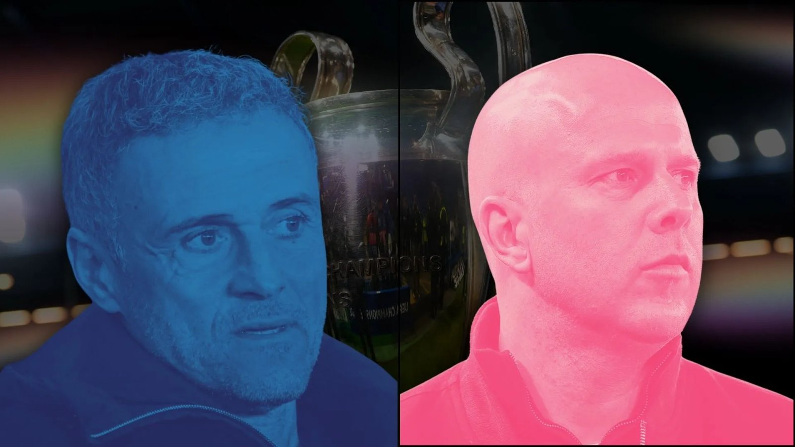 PSG e Liverpool travam duelo importante na Champions League. Fotos: Abaca / Icon Sport, PA Images...