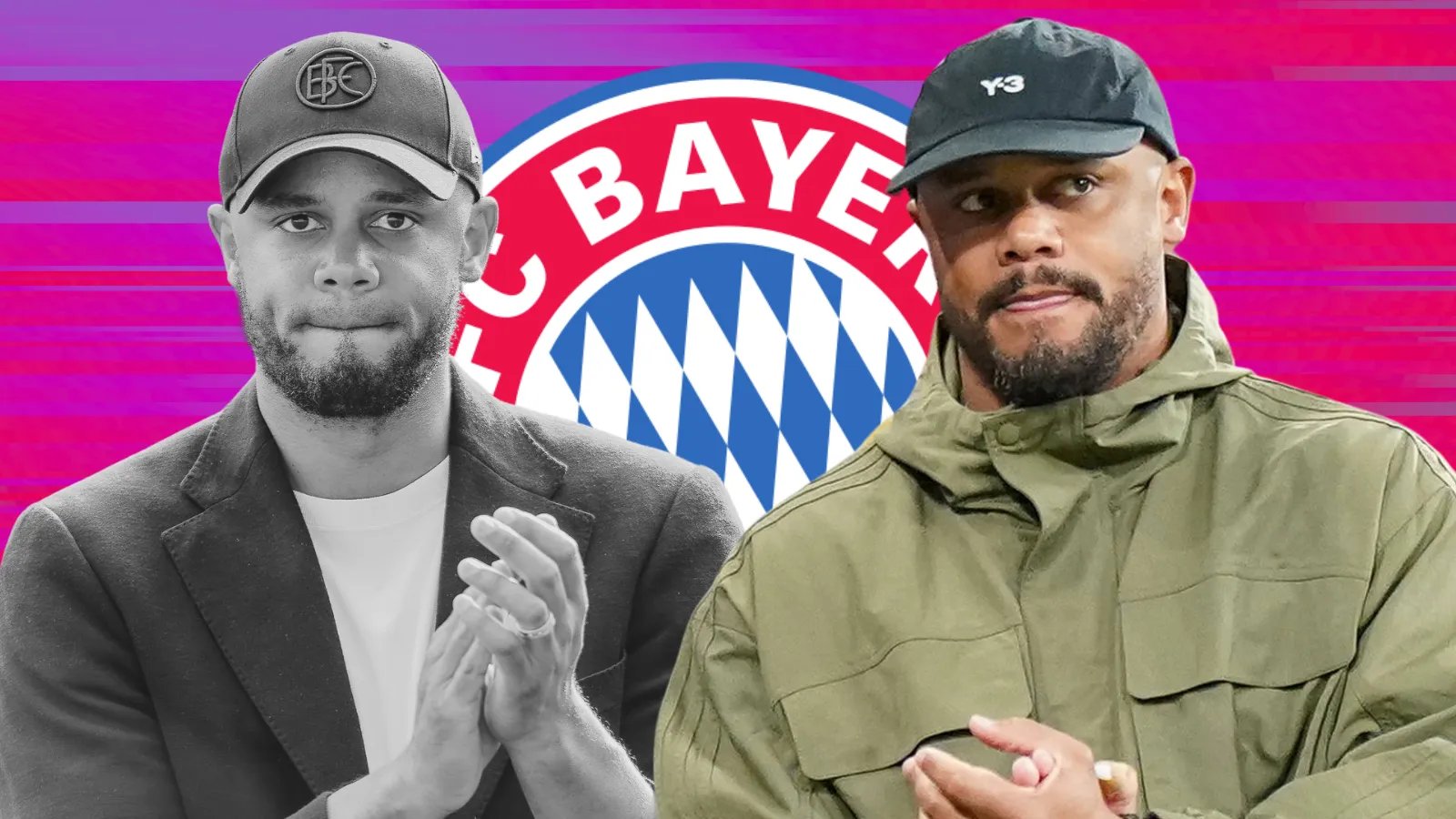 Kompany no rebaixamento do Burnley e na vitória do Bayern sobre o Real (Fotos: Pro Sports Images...