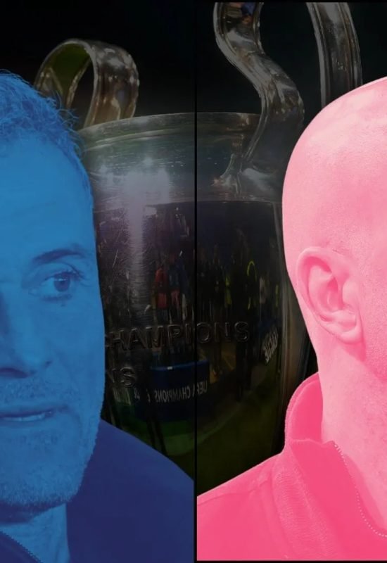 PSG e Liverpool travam duelo importante na Champions League. Fotos: Abaca / Icon Sport, PA Images...