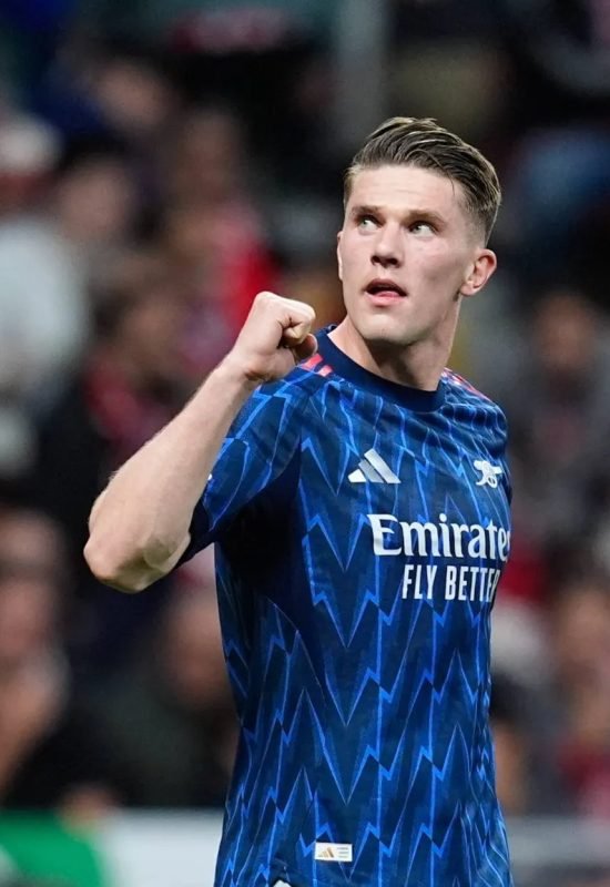 Gyokeres celebra gol do Arsenal (Foto: IMAGO / ZUMA Press Wire)