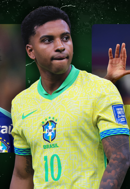 Lesão de Rodrygo causa dor de cabeça na Seleção Brasileira (Fotos: Icon Sports)